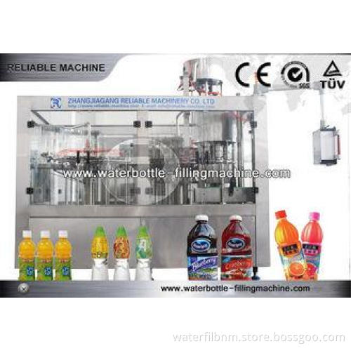 Tea Washing Filling Capping Machine for PET Bottles Long Li